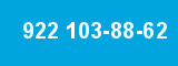 922 103-88-62